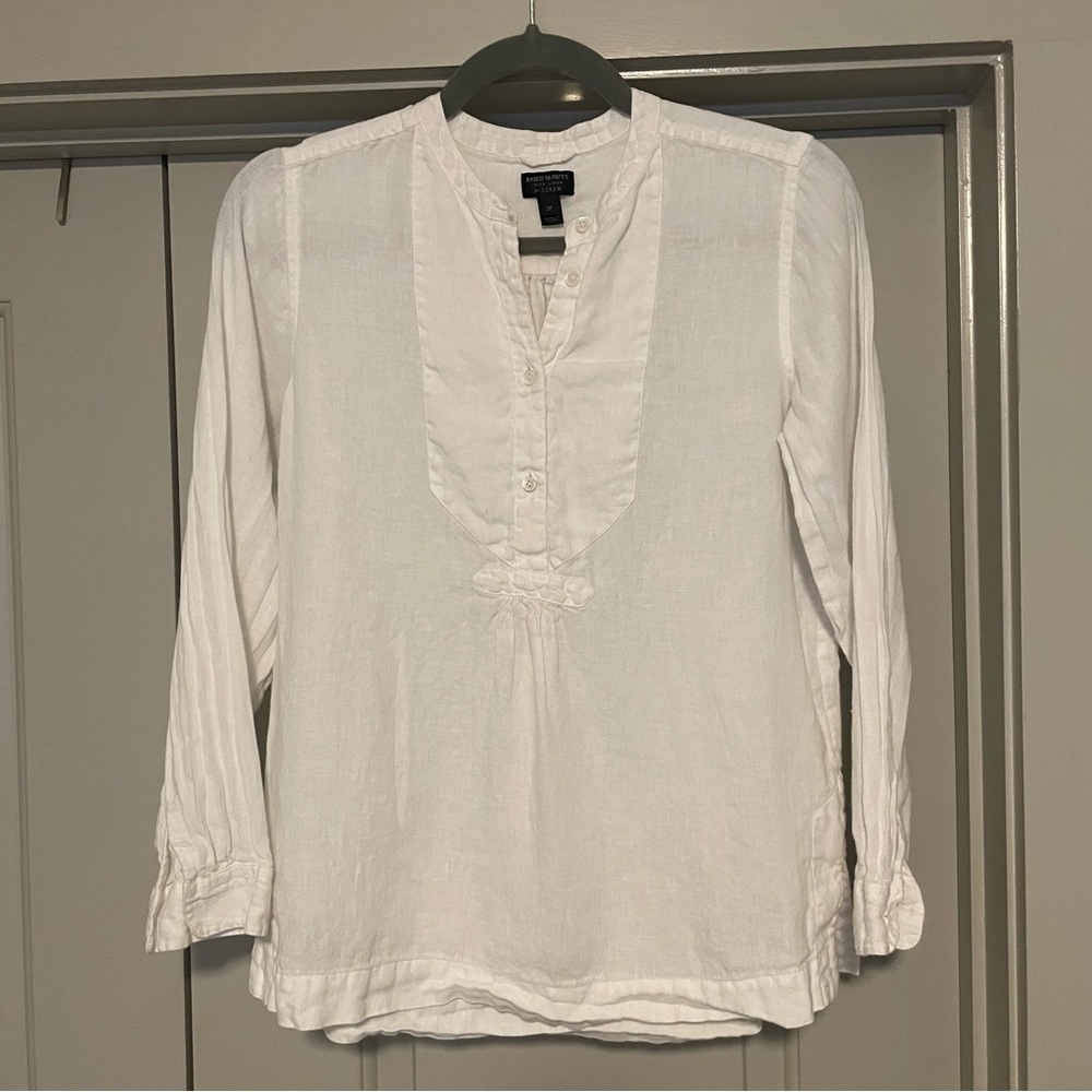 Flattering, Lightweight Irish Linen Top